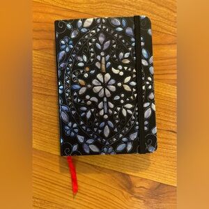 Floral Patterned Notebook with Elastic Closure